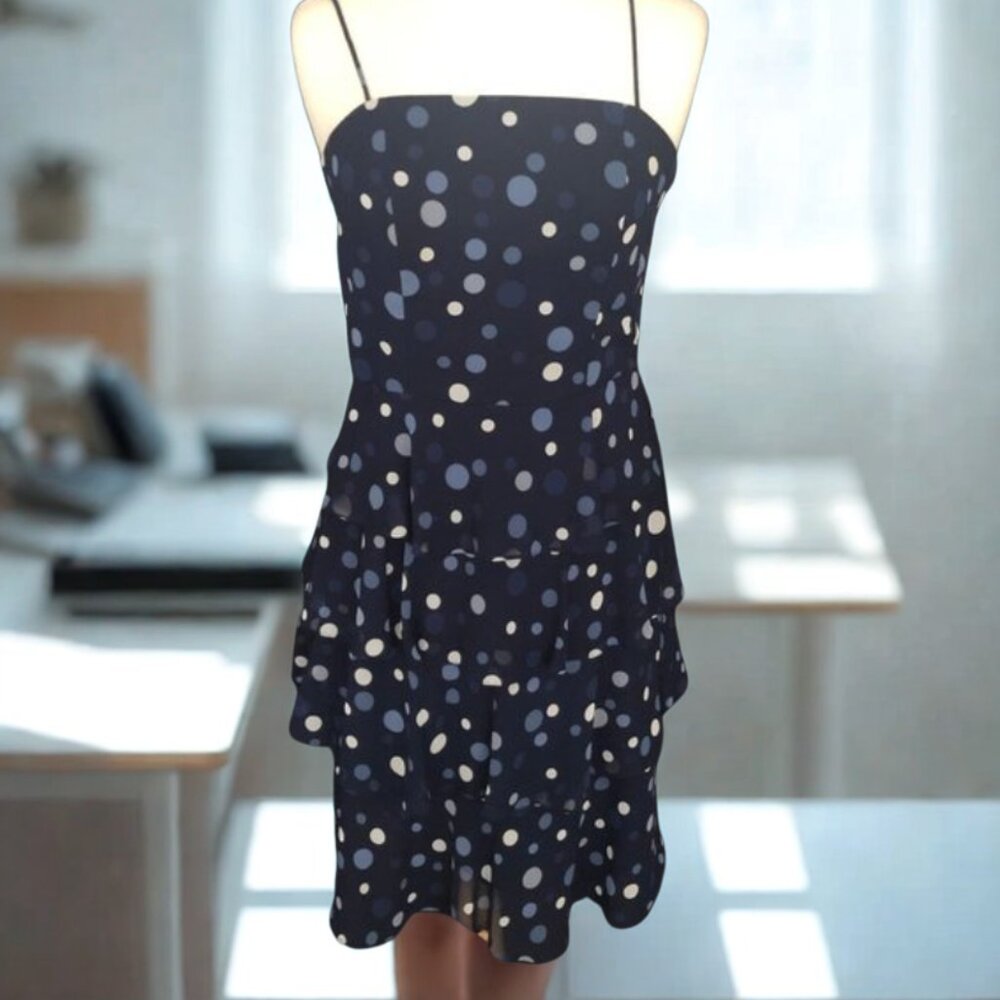 Polka Dot Spaghetti Strap Dress - Picture 1 of 5